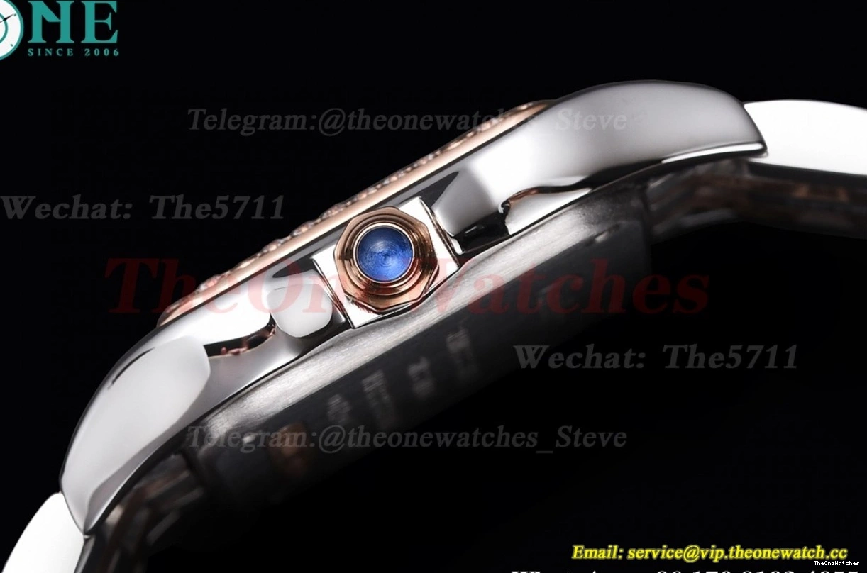 Secrete Ladies RG Dia 8848F Swiss White Panthere 22mm SS De Qtz Dial 0517